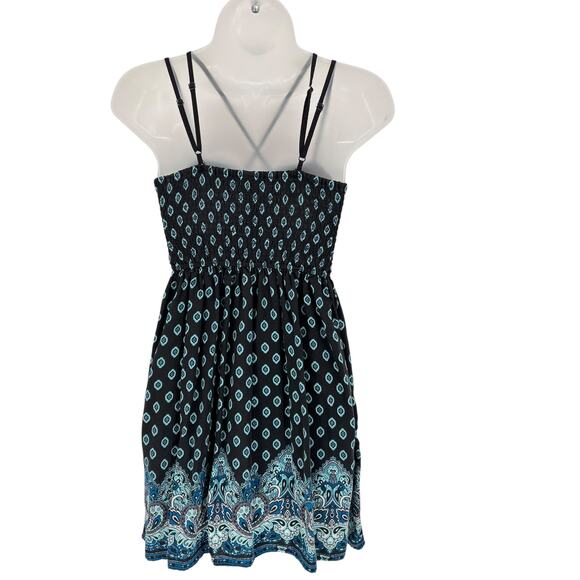 Xhilaration Babydoll Top XS Spaghetti Strap Cami Bustier Pad Y2K Boho Festival - Picture 6 of 8